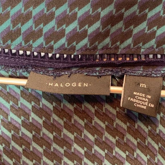 Halogen Womens V Neck Sleeveless‎ Top Medium - Picture 5 of 7